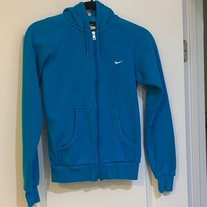 Nike Teal Full-Zip Hoodie
